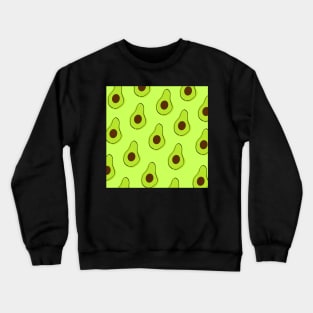 Avocados pattern Crewneck Sweatshirt